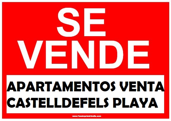 casas en venta castelldefels playa